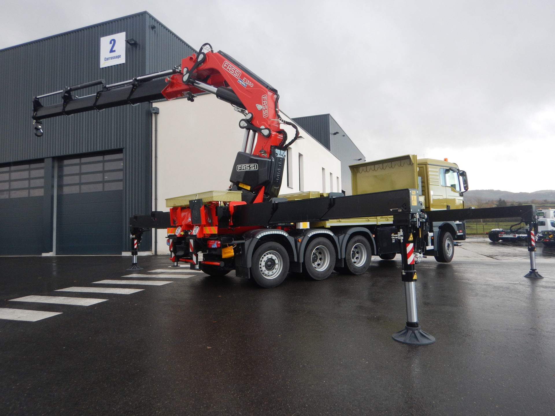 plateau grue sur mesure